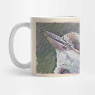 Alert kookaburra bird Mug